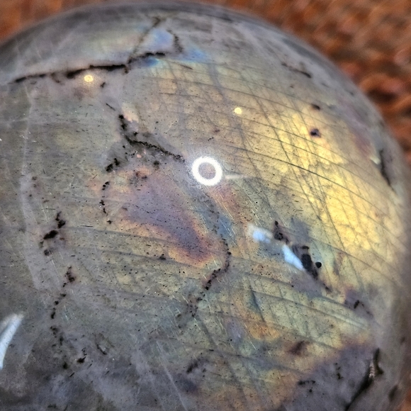 Rainbow Labradorite  Natural (Real) decor centerpiece - Picture 6 of 8